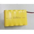 PKCELL Ni-Cd SC1500 4.8V 1500mAh Akkupack mit Kabel und Stecker